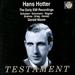 Hans Hotter: the Early Emi Recordings