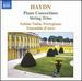 Haydn-Piano Concertinos; String Trios