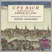 C.P.E. Bach: Cello Concertos Wq 170 171 172-Anner Bylsma / Orchestra of the Age of Enlightenment / Gustav Leonhardt