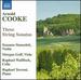 Cooke: Violin/ Viola Sonata [Susanne Stanzeleit] [Naxos: 8.571362]