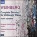 Weinberg: Complete Sonatas for Violin and Piano; Violin Sonatina
