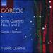 Grecki: String Quartets Nos. 1 and 2 [Tippett Quartet ] [Naxos: 8573919]