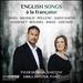 English Songs [Tyler Duncan; Erika Switzer] [Bridge Records: Bridge 9537]