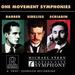 One Movement Symphonies: Barber, Sibelius, Scriabin