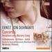 Dohnanyi: Concertos [Sofja Glbadamova; Silke Aichhorn; Andrei Ionita; Deutsche Staatsphilharmonie Rheinland-Pfalz; Modestas Pitrenas] [Capriccio: C5463]