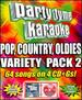 Party Tyme Karaoke-Pop, Country, Oldies Variety Pack 2 (4cd+G) [64-Song Party Pack]