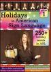American Sign Language Everyday Words: Activities & Events