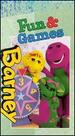 Barney-Fun & Games [Vhs]