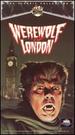 Werewolf of London [Vhs]