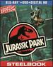 Jurassic Park (Steelbook) (Blu-Ray + Dvd + Digital With Ultraviolet)