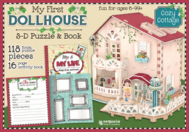 Cozy Cottage: My First Dollhouse 3D Puzzle and Book