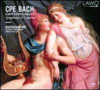 CPE Bach: Empfindsamkeit! - Symphonies & Concertos - Alfredo Bernardini (harpsichord); Barokkanerne; Christian Kjos (oboe)