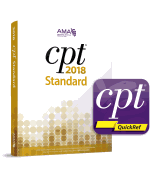 CPT 2018 Standard Codebook and CPT Quickref App Package