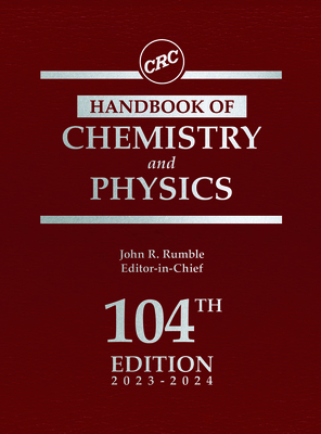 CRC Handbook of Chemistry and Physics - Rumble, John (Editor)