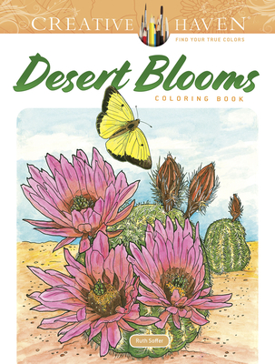 Creative Haven Desert Blooms Coloring Book - Soffer