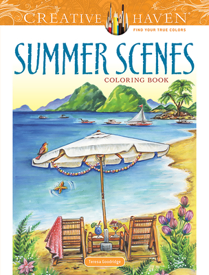 Creative Haven Summer Scenes Coloring Book - Goodridge, Teresa