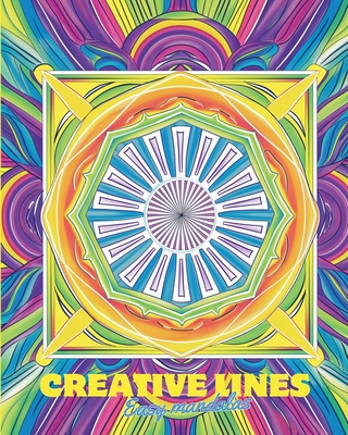 Creative lines - Easy mandalas: Mindfulness, calming, stress relief coloring activity for kids 6+ and seniors - Montanari, Adda