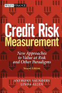 Credit Risk Measurement: New Approaches to Value at Risk and Other Paradigms