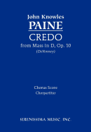 Credo from Mass in D, Op.10: Chorus score