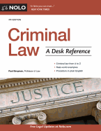 Criminal Law: A Desk Reference