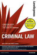 Criminal Law. Emily Finch, Stefan Fafinski