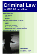 Criminal Law for OCR as: With an Introduction to the Nature of Law