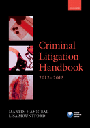 Criminal Litigation Handbook 2012-2013
