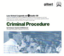 Criminal Procedure, 2005 Ed. (Law School Legends Audio Series)