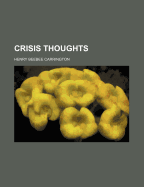 Crisis Thoughts