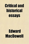 Critical and Historical Essays