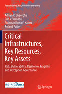 Critical Infrastructures, Key Resources, Key Assets: Risk, Vulnerability, Resilience, Fragility, and Perception Governance