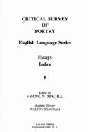Critical Survey of Poetry: English Language Series - Magill, Frank N