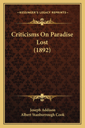 Criticisms on Paradise Lost (1892)