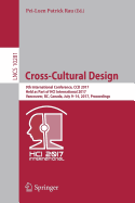Cross-Cultural Design: 9th International Conference, CCD 2017, Held as Part of Hci International 2017, Vancouver, BC, Canada, July 9-14, 2017, Proceedings