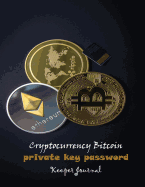 Cryptocurrency Bitcoin Private Key Password Keeper Journal