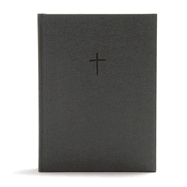 CSB Apologetics Study Bible, Charcoal Cloth Over Board: Black Letter, Defend Your Faith, Study Notes and Commentary, Ribbon Marker, Sewn Binding, Easy-To-Read Bible Serif Type