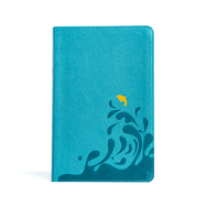 CSB Easy-For-Me Bible for Early Readers, Aqua Blue Leathertouch
