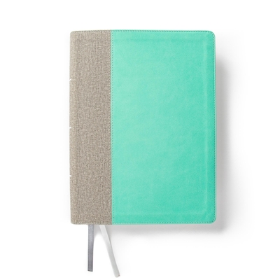 CSB Lifeway Women's Bible, Gray/Mint Leathertouch - Csb Bibles by Holman, and Lifeway Women