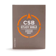 CSB Study Bible, Hardcover: Red Letter, Study Notes and Commentary, Illustrations, Ribbon Marker, Sewn Binding, Easy-To-Read Bible Serif Type