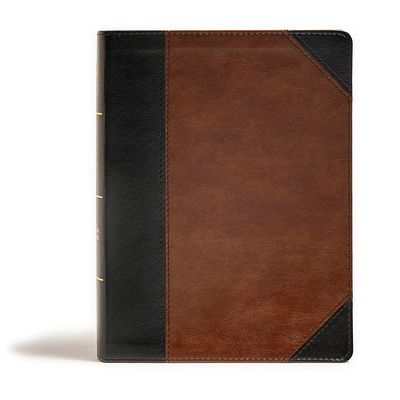 CSB Tony Evans Study Bible, Black/Brown Leathertouch: Study Notes and Commentary, Articles, Videos, Easy-To-Read Font - Evans, Tony, Dr., and Csb Bibles by Holman (Editor)