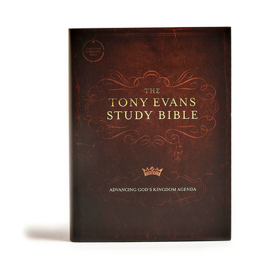 CSB Tony Evans Study Bible, Hardcover: Study Notes and Commentary, Articles, Videos, Easy-To-Read Font - Gutierrez, Rafael, and Csb Bibles by Holman (Editor)