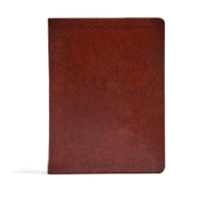 CSB Verse-By-Verse Reference Bible, Brown Bonded Leather