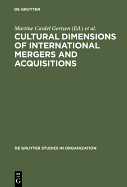 Cultural Dimensions of International Mergers & Acquisitions