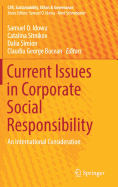 Current Issues in Corporate Social Responsibility: An International Consideration