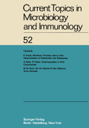 Current Topics in Microbiology and Immunology: Ergebnisse Der Mikrobiologie Und Immunittsforschung