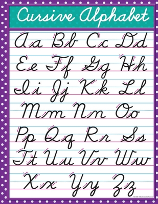 Cursive Alphabet: Cursive Handwriting Workbook for Kids and teen: Beginning Cursive helps children learn the basics of cursive writing in the most enjoyable and fun way! - Stewart, Mike