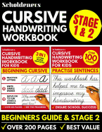 Cursive Handwriting Workbook: Cursive Writing Practice Book For Kids (Cursive For Beginners & Cursive Sentence Handwriting Workbook)