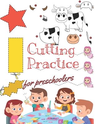 Cutting Practice: Scissor skills for preschoolers to kindergarteners ages 3 to 5, cut and paste workbook with 100 pages. - Education, Pixa