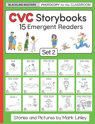 CVC Storybooks: SET 2: Teacher Edition - Linley, Mark