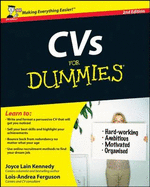 CVs For Dummies - Ferguson, Lois-Andrea, and Lain-Kennedy, Joyce